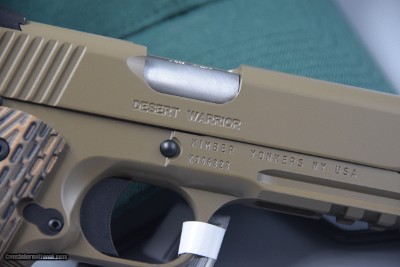SPECIAL DEAL...KIMBER 1911 DESERT WARRIOR .CLASSIC 45 ACP PISTOL FINISHED IN FDE - - Image 4 of 10