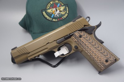 SPECIAL DEAL...KIMBER 1911 DESERT WARRIOR .CLASSIC 45 ACP PISTOL FINISHED IN FDE -