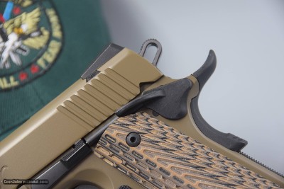 SPECIAL DEAL...KIMBER 1911 DESERT WARRIOR .CLASSIC 45 ACP PISTOL FINISHED IN FDE - - Image 7 of 10