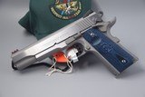 COLT 1911 GOVERNMENT MODEL COMPETITION .45 ACP PISTOL SERIES 70 STAINLESS W/NATIONAL MATCH BARREL - 1 of 9