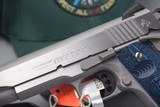 COLT 1911 GOVERNMENT MODEL COMPETITION .45 ACP PISTOL SERIES 70 STAINLESS W/NATIONAL MATCH BARREL - 5 of 9