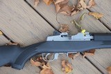 RUGER MINI-30 TACTICAL RIFLE IN 7.62x39mm IN BLACK SYNTHETIC STOCK - 9 of 12