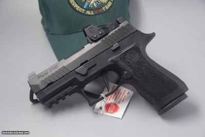 SIG SAUER P320X-COMPACT WITH SIG PRO OPTICS -- SUMMER SALE REDUCED PRICE!!!
