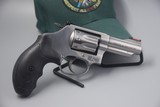 S&W MODEL 63 RIMFIRE 3-INCH STAINLESS REVOLVER 8-SHOT! - 6 of 8