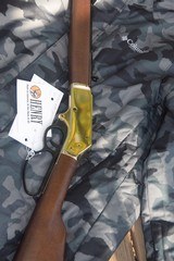 HENRY LEVER-ACTION BRASS SIDE-GATE .45-70 RIFLE - 4 of 8