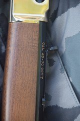 HENRY LEVER-ACTION BRASS SIDE-GATE .45-70 RIFLE - 2 of 8