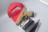 GLOCK MODEL 43 SUB-COMPACT UPGRADED WITH A SHIELD ARMS 9-ROUND STEEL MAGAZINES 9 MM PISTOL FINISHED IN FDE - 2 of 13