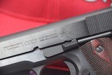 COLT 1911 GOVERNMENT MODEL SERIES 70 BLUED PISTOL IN .38 SUPER!!!!! - 8 of 11