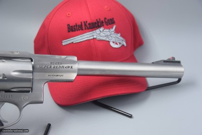 RUGER SUPER REDHAWK .44 MAGNUM 9-1/2-INCH STAINLESS REVOLVER GRERAT DISCOUNTED PRICE! - Image 9 of 9