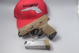 Springfield Armory HELLCAT sub-compact 9MM PISTOL IN FDE -- REDUCED!!! - 1 of 8