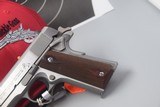 COLT MODEL 1911A1 GOVERNMENT MODEL SERIES 70 STAINLESS .45 ACP RECEIVER WITH NATIONAL MATCH BARREL - 7 of 8