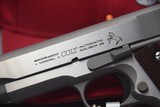 COLT MODEL 1911A1 GOVERNMENT MODEL SERIES 70 STAINLESS .45 ACP RECEIVER WITH NATIONAL MATCH BARREL - 3 of 8