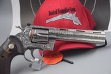COLT PYTHON ENGRAVED STAINLESS 6-INCH .357 MAGNUM REVOLVER - 10 of 14