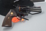 COLT PYTHON BLUE 4.25-INCH .357 MAGNUM FEVOLVER - 7 of 10