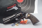 COLT PYTHON BLUE 4.25-INCH .357 MAGNUM FEVOLVER - 6 of 10
