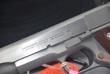 COLT 1911 GI CLASSIC GOVERNMENT MODEL IN 38 SUPER STAINLESS - 6 of 8