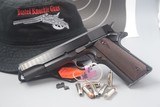 COLT 1911 SERIES 70 GOVERNMENT MODEL IN 38 SUPER WITH NO ROLLMARKS - 8 of 11