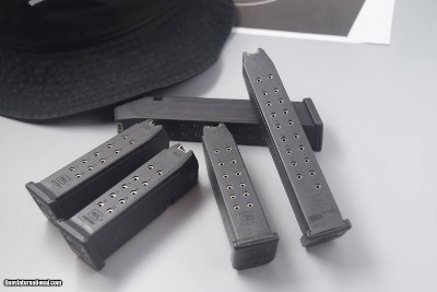 GLOCK .40 CALIBER MAGAZINES (6) available at ONE PRICE...