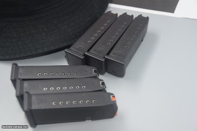 GLOCK 10-ROUND MODEL 17 & 19 MAGAZINES (6)
