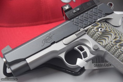 KIMBER 1911 AEGIS ELITE PRO (commander size) .45 ACP PISTOL WITH VORTEX 