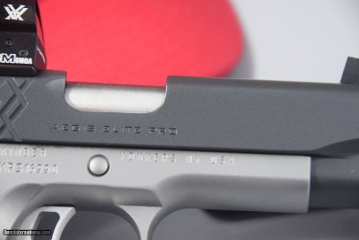 KIMBER 1911 AEGIS ELITE PRO (commander size) .45 ACP PISTOL WITH VORTEX 