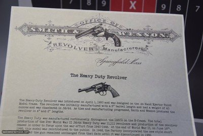 S&W MODEL 20 LIMITED EDITION 357 MAGNUM REVOLVER - SPECIAL! - Image 10 of 10