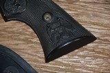 ORIGINAL COLT SINGLE ACTION GRIPS, BLACK WITH EAG LE, ETC - 5 of 7