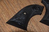 ORIGINAL COLT SINGLE ACTION GRIPS, BLACK WITH EAG LE, ETC - 6 of 7