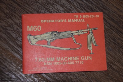 M60 OPERATOR'S MANUAL: RARE