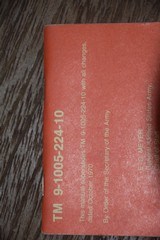 M60 OPERATOR'S MANUAL: RARE - 3 of 4