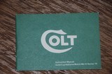COLT SERIES 70 GOLD GUP (small version) MANJUAL - 1 of 3