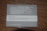 VINTAGE COLT DOUBLE EAGLE OWNER'S MANUAL - 2 of 3