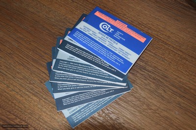 COLT SERIES 80 & 90 GOVERNMENT MODEL USER'S MANUALS (7) DATED 1990-2010