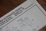 VINTAGE AND SCARCE S&W PISTOL INSTRUCTION SHEETS - 11 of 25