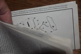 VINTAGE AND SCARCE S&W PISTOL INSTRUCTION SHEETS - 21 of 25