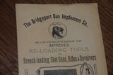 VINTAGE RELOADING AND ACCESSORY CATALOGUES/MANUALS