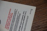 RUGER REVOLVER OWNER'S MANUALS FROM THE 80's - 4 of 5