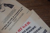RUGER VINTAGE REVOLVER MANUALS (4) - 5 of 5