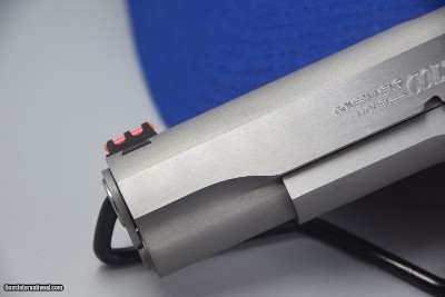 COLT 38 SUPER GOVERNMENT MODEL COMPETITION STAINLESS STEEL SERIES 70 - Image 3 of 10