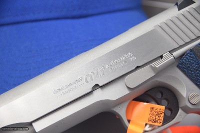 COLT 38 SUPER GOVERNMENT MODEL COMPETITION STAINLESS STEEL SERIES 70 - Image 2 of 10