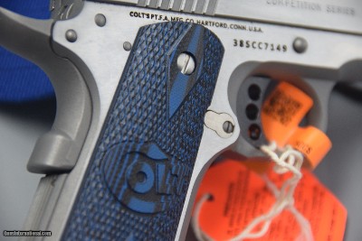 COLT 38 SUPER GOVERNMENT MODEL COMPETITION STAINLESS STEEL SERIES 70 - Image 9 of 10