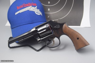 S&W MODEL 10 CLASSIC 4-INCH 38 SPECIAL REVOLVER IN BLUE NO LOCK