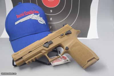 SIG SAUER M-17 CSS OPTICS-READY 9MM PISTOL WITH HIGH-CAP MAGS (2/21 & 1/17)