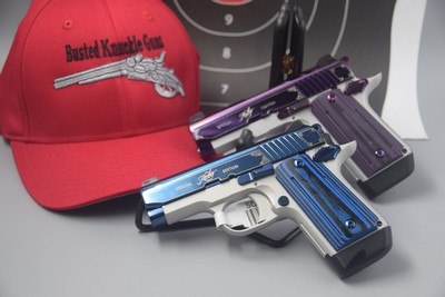 KIMBER MICRO 9 "HIS & HER" PACKAGE WITH SAPPHIRE AND AMETHYST MODELS