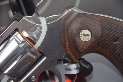 COLT 3-INCH STAINLESS PYTHON 357 Magnum Revolver - Image 5 of 8