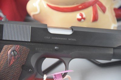 COLT GOVERNMENT MODEL, NEW SERIES 70 in .38 SUPER!! - Image 5 of 9