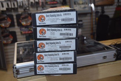 HENRY LEVER-ACTION RIFLE CHRISTMAS SALE ON LAST 5.....