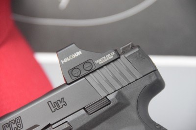 H&K MODEL CC9 PISTOL WITH FACTORY-INSTALLED HOLOSUN SIGHT - Image 9 of 12