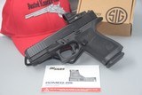 GLOCK MODEL 19 GENERATION 6 (MOS) WITH SIG OPTICS INSTALLED AND INCLUDED - 1 of 9