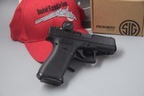GLOCK MODEL 43X WITH UPGRADES AND SIG OPTICS ALL NEW - Image 7 of 12
